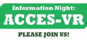 Information Night: ACCES-VR to be held on Dec. 4